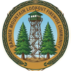 Banner Mountain Lookout Firewise Community seal